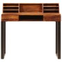 Solid sheesham wood and steel desk 110x50x94 cm by vidaXL, Desks - Ref: Foro24-247964, Price: 370,22 €, Discount: %