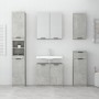 Bathroom furniture set, 2 pieces, gray plywood with concrete finish. by vidaXL, Bathroom furniture - Ref: Foro24-3115855, Pri...