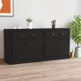 Sideboards 2 Stück schwarzes Sperrholz von vidaXL, Sideboards - Ref: Foro24-3185264, Preis: 176,18 €, Rabatt: %