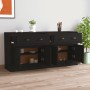 Aparadores 2 uds madera contrachapada negro de vidaXL, Aparadores - Ref: Foro24-3185264, Precio: 176,18 €, Descuento: %