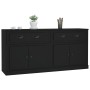 Aparadores 2 uds madera contrachapada negro de vidaXL, Aparadores - Ref: Foro24-3185264, Precio: 176,18 €, Descuento: %