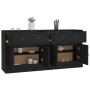 Aparadores 2 uds madera contrachapada negro de vidaXL, Aparadores - Ref: Foro24-3185264, Precio: 176,18 €, Descuento: %