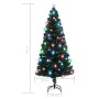 Artificial Christmas tree with stand/LED 180 cm fiber optic by vidaXL, Christmas trees - Ref: Foro24-284302, Price: 101,22 €,...