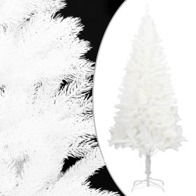 Árbol artificial de Navidad con hojas realistas blanco 120 cm de vidaXL, Arboles de navidad - Ref: Foro24-321021, Precio: 45,...