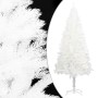 Árbol artificial de Navidad con hojas realistas blanco 120 cm de vidaXL, Arboles de navidad - Ref: Foro24-321021, Precio: 42,...