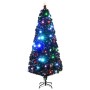 Künstlicher Weihnachtsbaum mit Ständer/LED 210 cm Glasfaser von vidaXL, Weihnachtsbäume - Ref: Foro24-284303, Preis: 103,99 €...