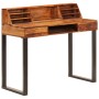 Solid sheesham wood and steel desk 110x50x94 cm by vidaXL, Desks - Ref: Foro24-247964, Price: 370,22 €, Discount: %