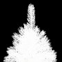 Árbol artificial de Navidad con hojas realistas blanco 150 cm de vidaXL, Arboles de navidad - Ref: Foro24-321022, Precio: 100...