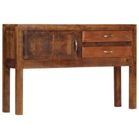 Solid mango wood sideboard 118x30x75 cm by vidaXL, Sideboards - Ref: Foro24-247965, Price: 181,37 €, Discount: %