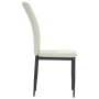 Dining chairs 2 units cream velvet by vidaXL, dining chairs - Ref: Foro24-326102, Price: 88,80 €, Discount: %