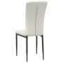 Dining chairs 2 units cream velvet by vidaXL, dining chairs - Ref: Foro24-326102, Price: 88,80 €, Discount: %