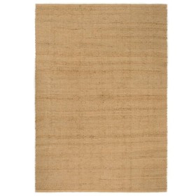 Alfombra rectangular yute natural 80x160 cm de vidaXL, Alfombras - Ref: Foro24-345095, Precio: 32,99 €, Descuento: %