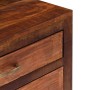 Solid mango wood sideboard 118x30x75 cm by vidaXL, Sideboards - Ref: Foro24-247965, Price: 181,37 €, Discount: %