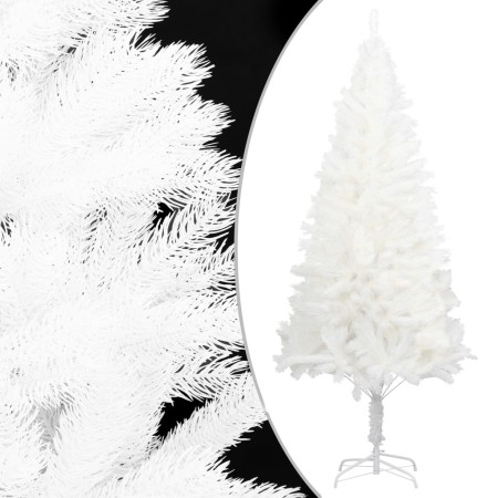 Árbol artificial de Navidad con hojas realistas blanco 210 cm de vidaXL, Arboles de navidad - Ref: Foro24-321024, Precio: 161...