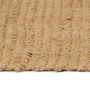 Rectangular natural jute rug 120x180 cm by vidaXL, Rugs - Ref: Foro24-345096, Price: 71,10 €, Discount: %