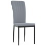 Dining chairs 4 units light gray velvet by vidaXL, dining chairs - Ref: Foro24-326104, Price: 143,28 €, Discount: %