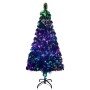 Árbol de Navidad artificial y soporte verde fibra óptica 120 cm de vidaXL, Arboles de navidad - Ref: Foro24-321026, Precio: 5...