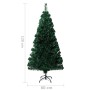 Künstlicher Weihnachtsbaum und grüner Glasfaserträger 120 cm von vidaXL, Weihnachtsbäume - Ref: Foro24-321026, Preis: 51,99 €...