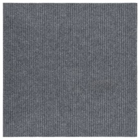 Alfombra felpudo atrapasuciedad gris 100x100 cm de vidaXL, Alfombras - Ref: Foro24-327174, Precio: 24,99 €, Descuento: %