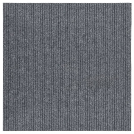 Graue Schmutzfang-Fußmatte 100x100 cm von vidaXL, Teppiche - Ref: Foro24-327174, Preis: 25,05 €, Rabatt: %