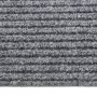 Alfombra felpudo atrapasuciedad gris 100x100 cm de vidaXL, Alfombras - Ref: Foro24-327174, Precio: 25,05 €, Descuento: %