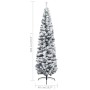 Grüner künstlicher Weihnachtsbaum mit Schnee PVC 180 cm von vidaXL, Weihnachtsbäume - Ref: Foro24-320954, Preis: 62,23 €, Rab...