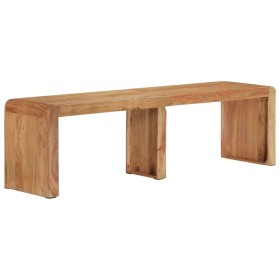 Solid acacia wood bench 160x38x45 cm by vidaXL, Dining and kitchen benches - Ref: Foro24-351646, Price: 201,99 €, Discount: %