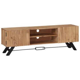 Mueble para TV madera maciza de acacia 140x30x45 cm de vidaXL, Muebles TV - Ref: Foro24-247971, Precio: 241,38 €, Descuento: %