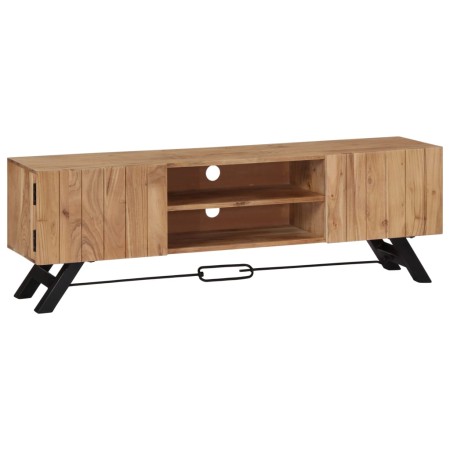 TV-Schrank aus massivem Akazienholz, 140 x 30 x 45 cm von vidaXL, TV-Möbel - Ref: Foro24-247971, Preis: 242,73 €, Rabatt: %