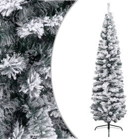 Green artificial Christmas tree with snow PVC 210 cm by vidaXL, Christmas trees - Ref: Foro24-320955, Price: 75,24 €, Discoun...