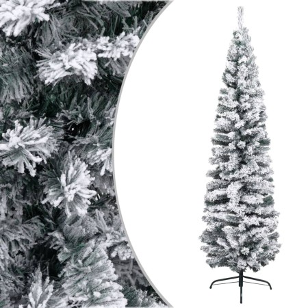 Árbol de Navidad artificial verde con nieve PVC 210 cm de vidaXL, Arboles de navidad - Ref: Foro24-320955, Precio: 75,24 €, D...