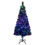 Artificial Christmas tree and green fiber optic support 180 cm by vidaXL, Christmas trees - Ref: Foro24-321028, Price: 89,47 ...