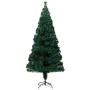 Artificial Christmas tree and green fiber optic support 180 cm by vidaXL, Christmas trees - Ref: Foro24-321028, Price: 89,47 ...