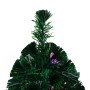 Artificial Christmas tree and green fiber optic support 180 cm by vidaXL, Christmas trees - Ref: Foro24-321028, Price: 89,47 ...