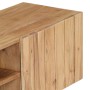 Solid acacia wood TV cabinet 140x30x45 cm by vidaXL, TV Furniture - Ref: Foro24-247971, Price: 242,47 €, Discount: %