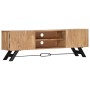 Solid acacia wood TV cabinet 140x30x45 cm by vidaXL, TV Furniture - Ref: Foro24-247971, Price: 242,47 €, Discount: %