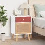 White plywood nightstand 40x30x55 cm by vidaXL, Nightstands - Ref: Foro24-352142, Price: 62,91 €, Discount: %