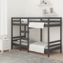 Solid pine wood bunk bed 90x200 cm by vidaXL, Beds and slatted bases - Ref: Foro24-3139831, Price: 333,99 €, Discount: %