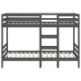 Solid pine wood bunk bed 90x200 cm by vidaXL, Beds and slatted bases - Ref: Foro24-3139831, Price: 333,99 €, Discount: %