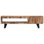 TV cabinet solid sheesham wood 140x30x40 cm by vidaXL, TV Furniture - Ref: Foro24-247980, Price: 257,15 €, Discount: %