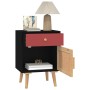 Nightstands 2 pcs black plywood 40x30x55 cm by vidaXL, Nightstands - Ref: Foro24-352145, Price: 108,75 €, Discount: %