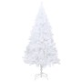 Árbol de Navidad artificial con ramas gruesas PVC blanco 150 cm de vidaXL, Arboles de navidad - Ref: Foro24-321038, Precio: 4...