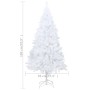 Künstlicher Weihnachtsbaum mit dicken Ästen aus weißem PVC 180 cm von vidaXL, Weihnachtsbäume - Ref: Foro24-321039, Preis: 59...