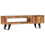 TV cabinet solid sheesham wood 140x30x40 cm by vidaXL, TV Furniture - Ref: Foro24-247980, Price: 257,15 €, Discount: %