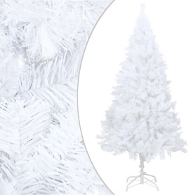 Árbol de Navidad artificial con ramas gruesas PVC blanco 210 cm de vidaXL, Arboles de navidad - Ref: Foro24-321040, Precio: 7...