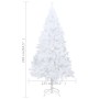 Künstlicher Weihnachtsbaum mit dicken Ästen aus weißem PVC 240 cm von vidaXL, Weihnachtsbäume - Ref: Foro24-321041, Preis: 12...