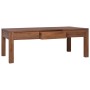 Mesa de centro de madera maciza de teca 110x60x40 cm de vidaXL, Mesas de centro - Ref: Foro24-289079, Precio: 133,99 €, Descu...