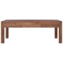 Mesa de centro de madera maciza de teca 110x60x40 cm de vidaXL, Mesas de centro - Ref: Foro24-289079, Precio: 133,99 €, Descu...