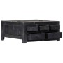 Solid black mango wood coffee table 65x65x30 cm by vidaXL, Coffee table - Ref: Foro24-247986, Price: 215,33 €, Discount: %