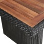 Gartentisch aus synthetischem Rattan, massives Akazienholz, 240 x 90 x 74 cm von vidaXL, Gartentische - Ref: Foro24-43940, Pr...